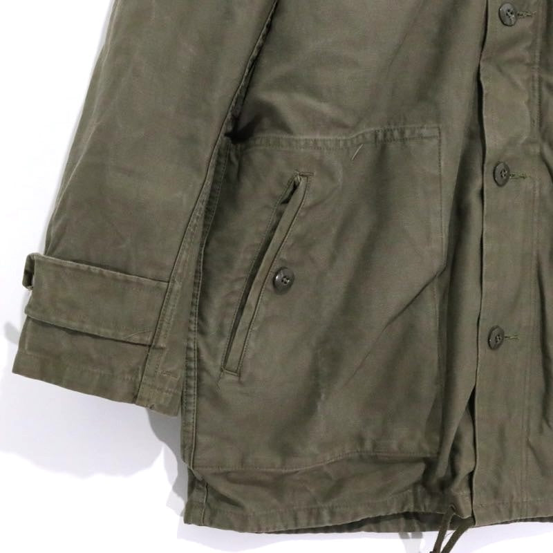 MILITARY 80s German Army Field Parka Olive Jacket Size GR.3