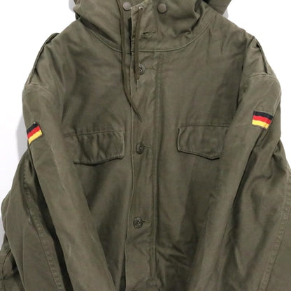MILITARY 80s German Army Field Parka Olive Jacket Size GR.3