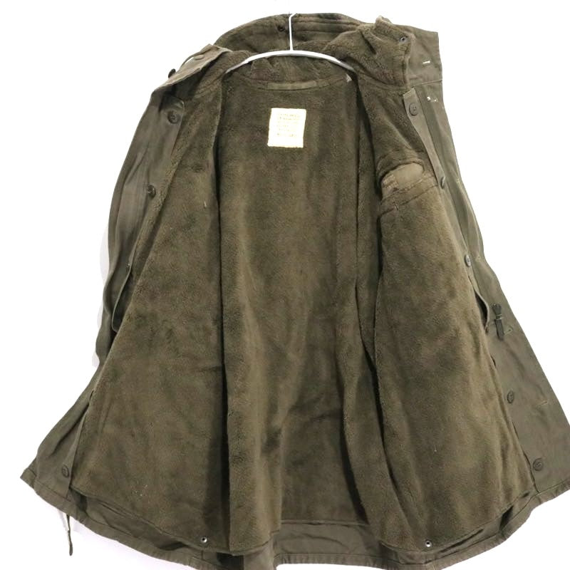 MILITARY 80s German Army Field Parka Olive Jacket Size GR.3
