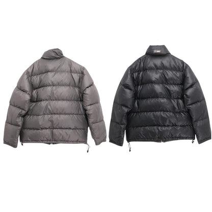 FIRST DOWN USA 90s Reversible Down Jacket Black Size L