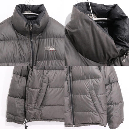 FIRST DOWN USA 90s Reversible Down Jacket Black Size L