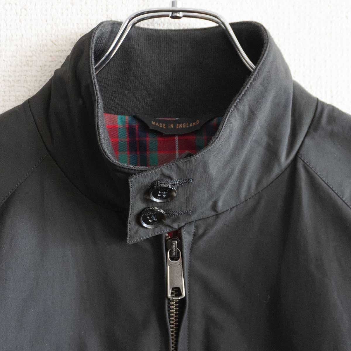 BARACUTA G9 Faded Black Harrington Jacket in England Size 38
