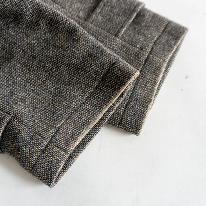 Papas Plus Bottoli Tweed Wool Balmacaan Coat Size M