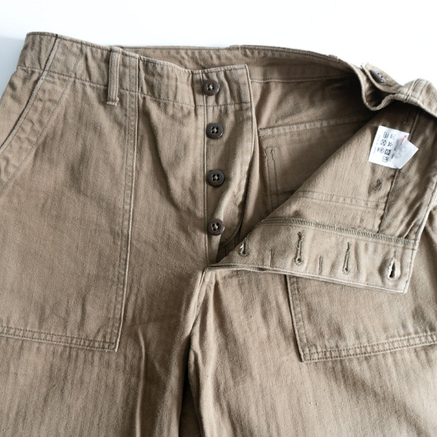 WAREHOUSE Lot 1086 HBT Military Baker Pants Size 33