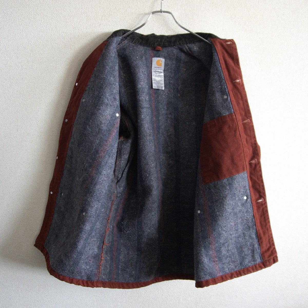 USA Carhartt Clay Duck Chore Coat Size M-R