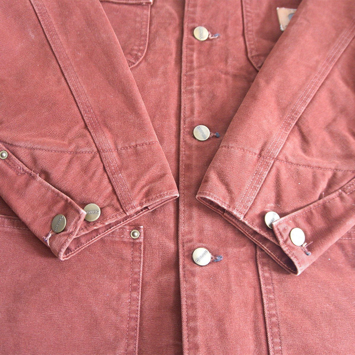 USA Carhartt Clay Duck Chore Coat Size M-R