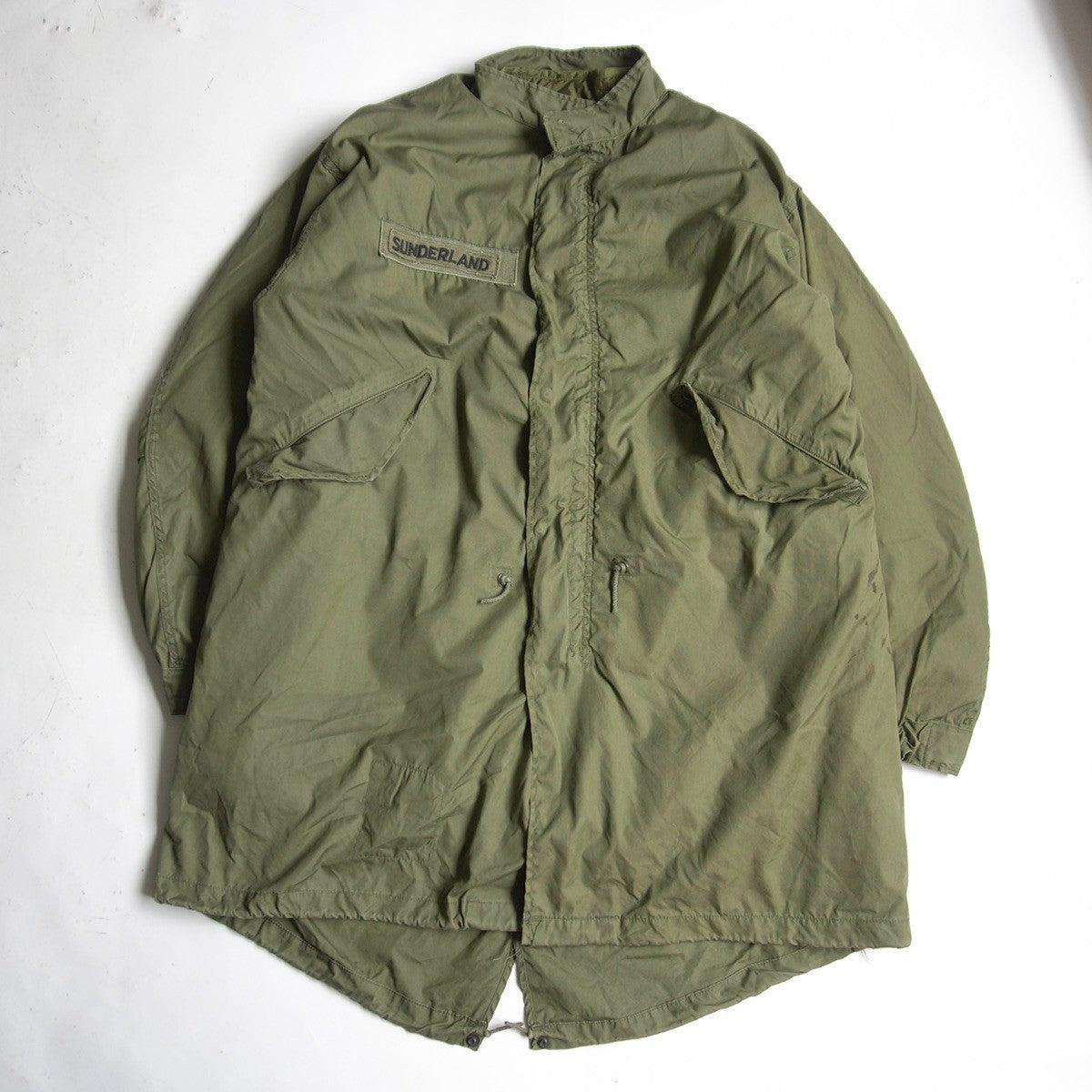 US ARMY 70s M-65 Fishtail Parka with Liner Size S
