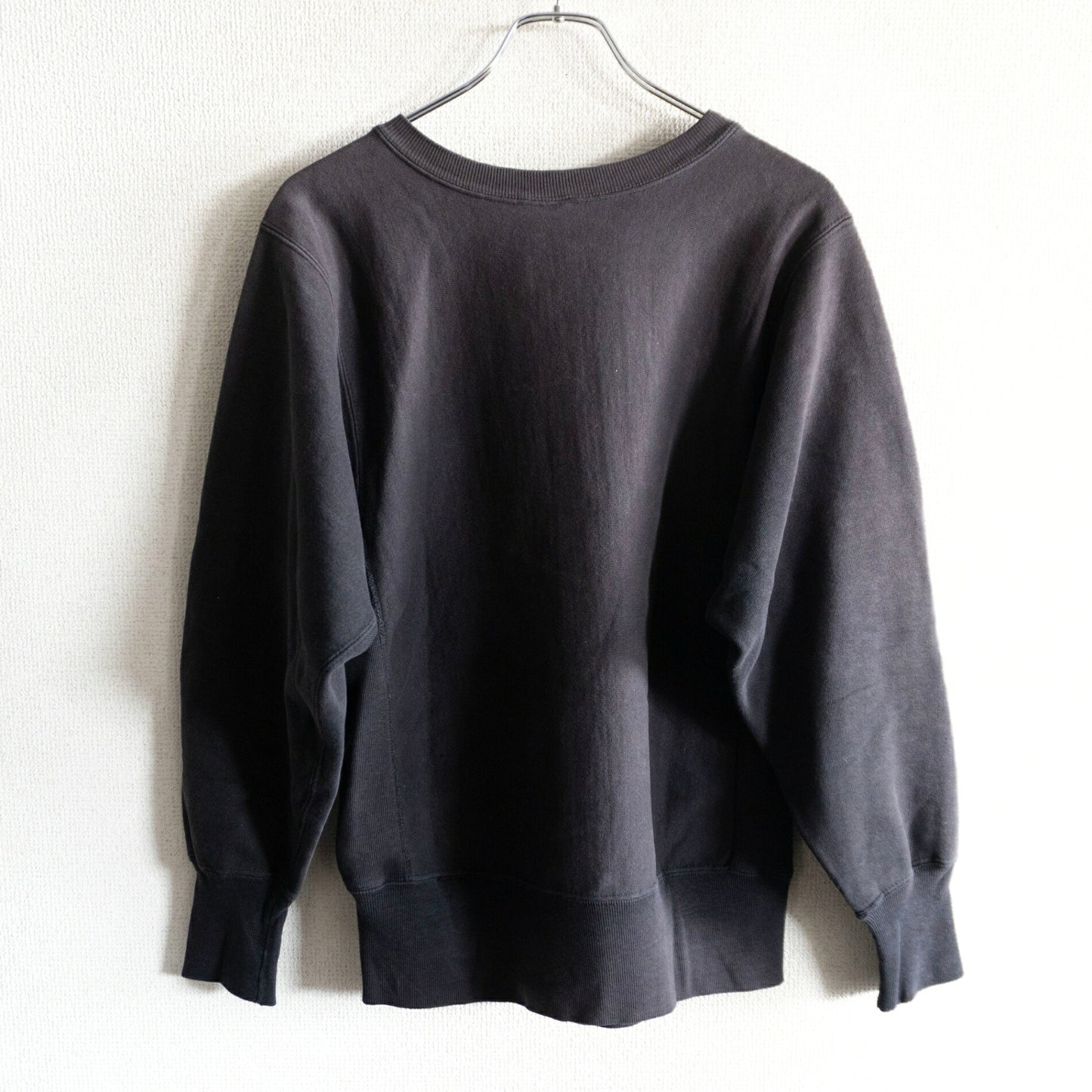 CHAMPION 90s Black Reverse Weave Sweatshirt USA Made Size S