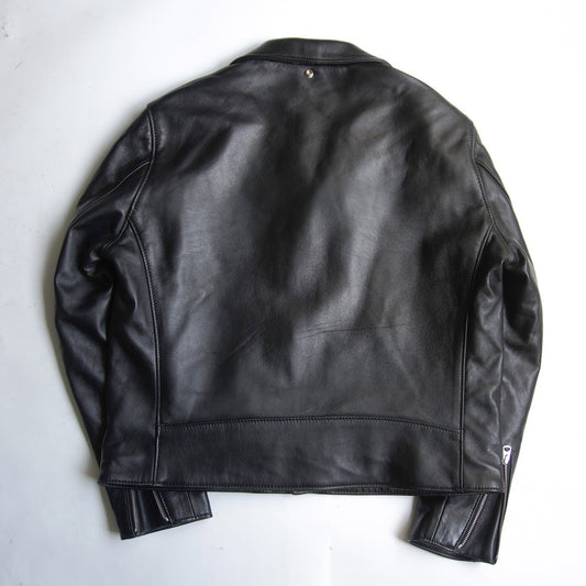 SCHOTT 228US Lamb Leather Double Rider Jacket Size 44