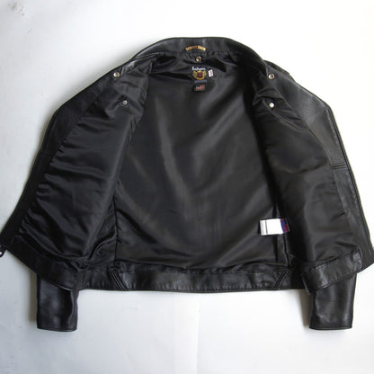 SCHOTT 228US Lamb Leather Double Rider Jacket Size 44
