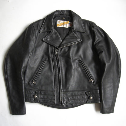 SCHOTT 621 CHP Double Rider Leather Jacket USA Size 42