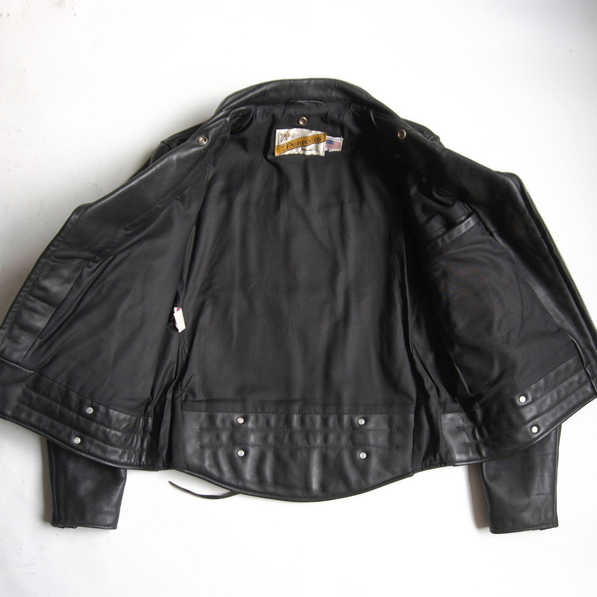 SCHOTT 621 CHP Double Rider Leather Jacket USA Size 42