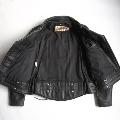SCHOTT 621 CHP Double Rider Leather Jacket USA Size 42
