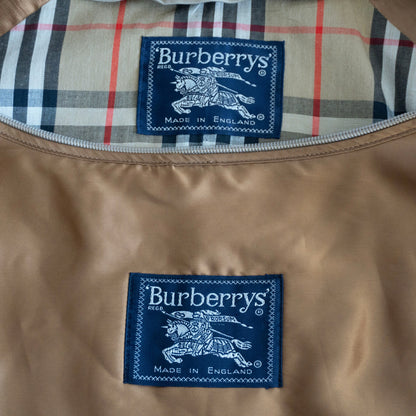 Burberrys 80s-90s Short Trench Jacket in England Size 42