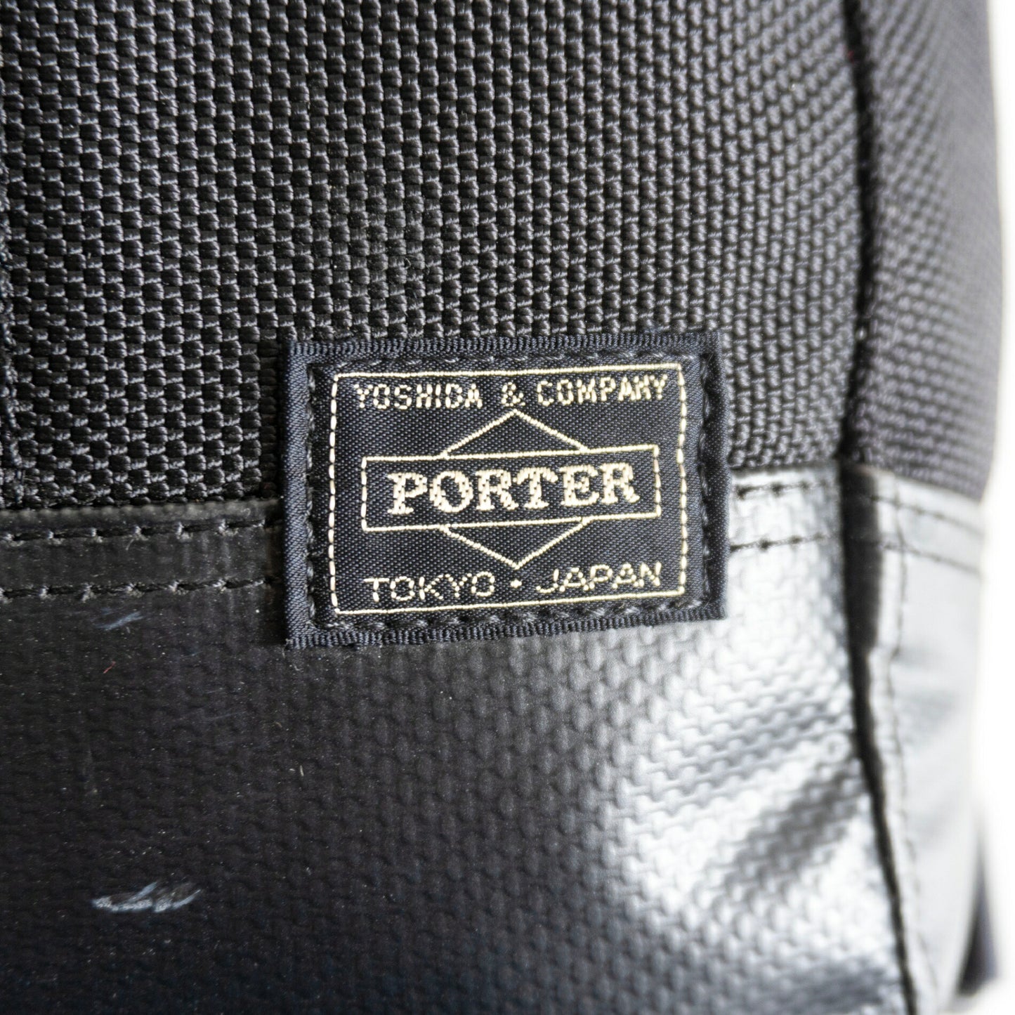 PORTER HEAT Ballistic Nylon Sling Bag Black Size ONE SIZE