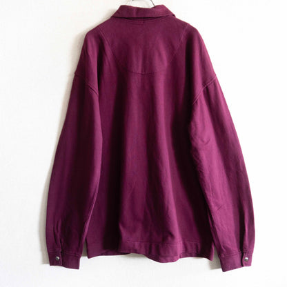 OLD STUSSY 80s Half-Zip Sweatshirt Size M