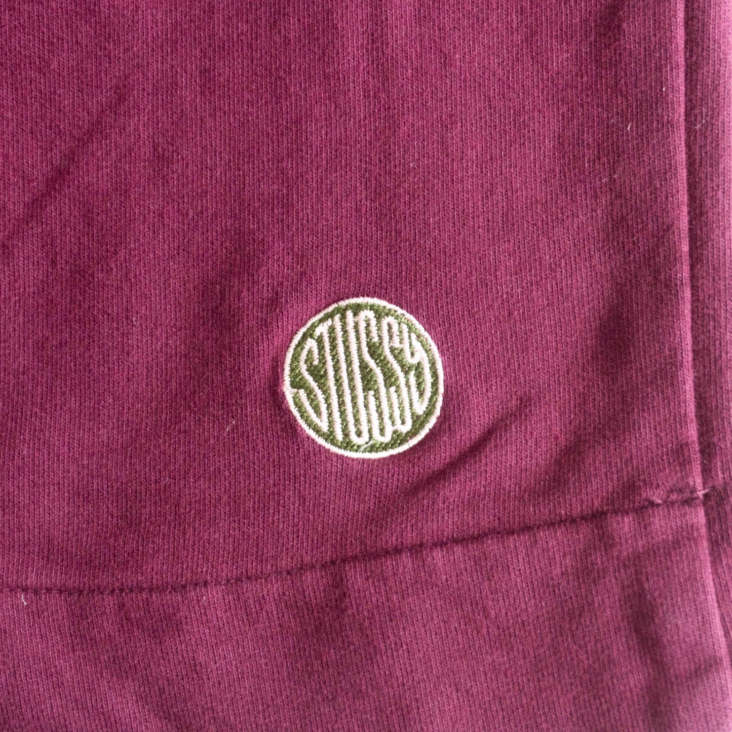 OLD STUSSY 80s Half-Zip Sweatshirt Size M