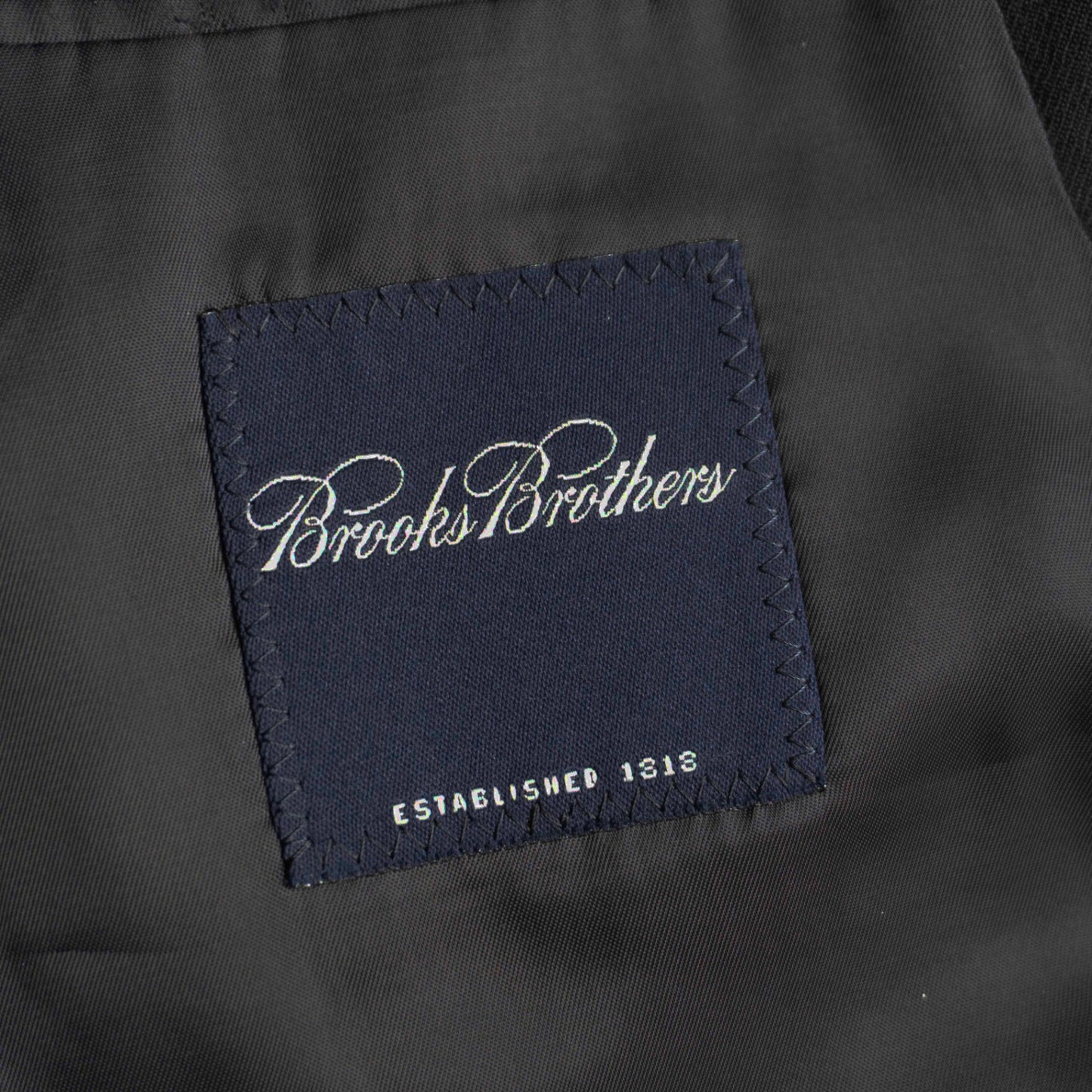BROOKS BROTHERS Navy Double-breasted Blazer Size 37SHT