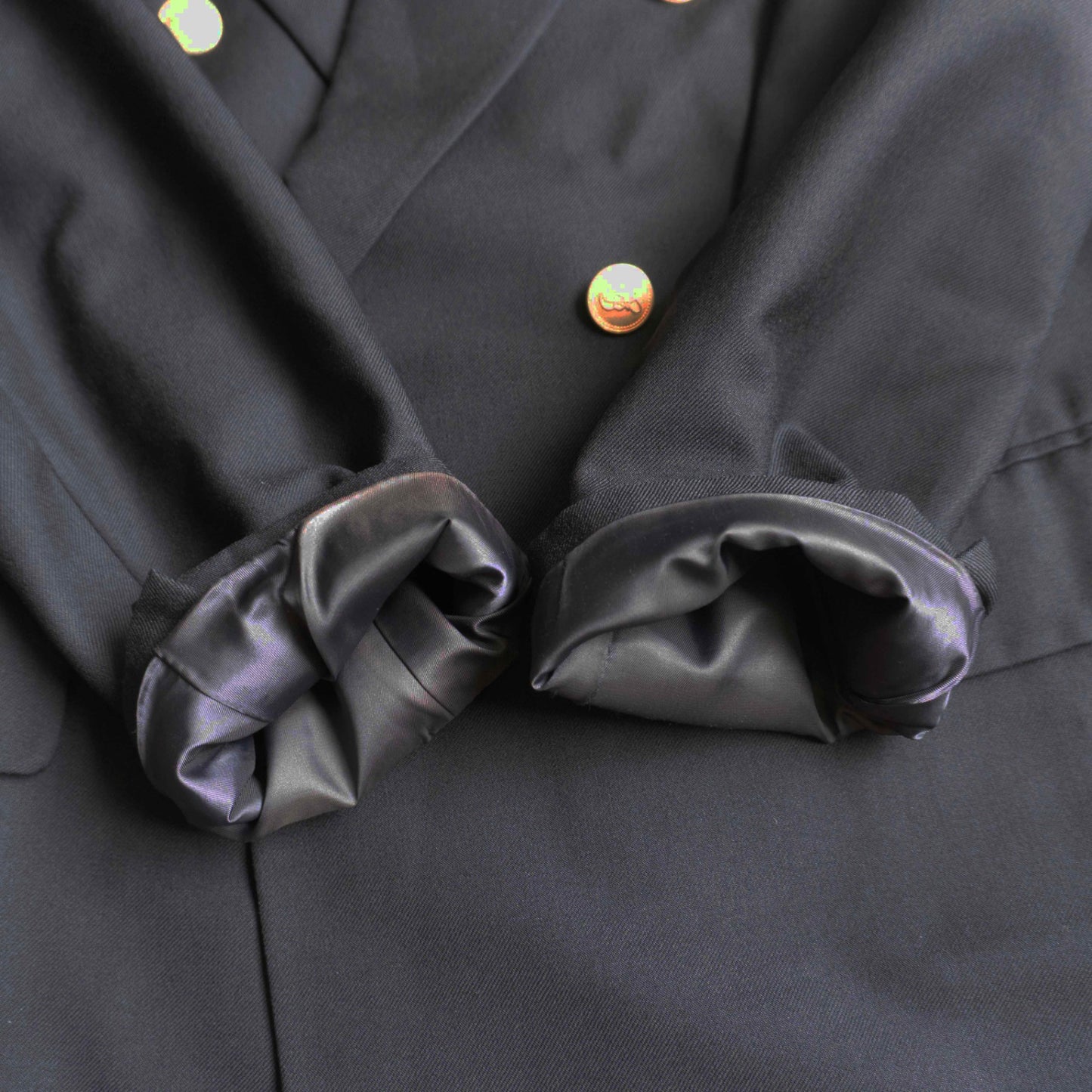 BROOKS BROTHERS Navy Double-breasted Blazer Size 37SHT