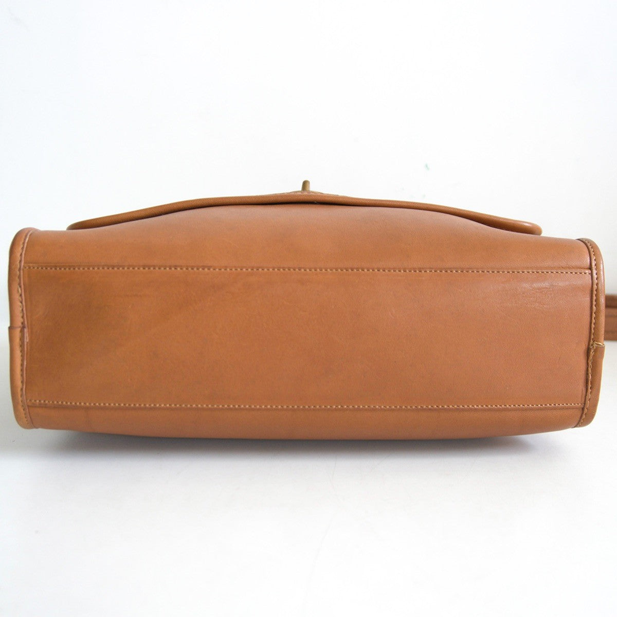 OLD COACH Turnlock Flap Brown Shoulder Bag Size ONE SIZE