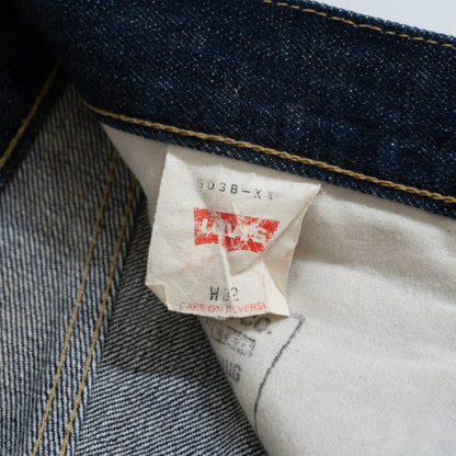 B XX Levi's 503BXX Big E Made in Denim Jeans Size 32×36