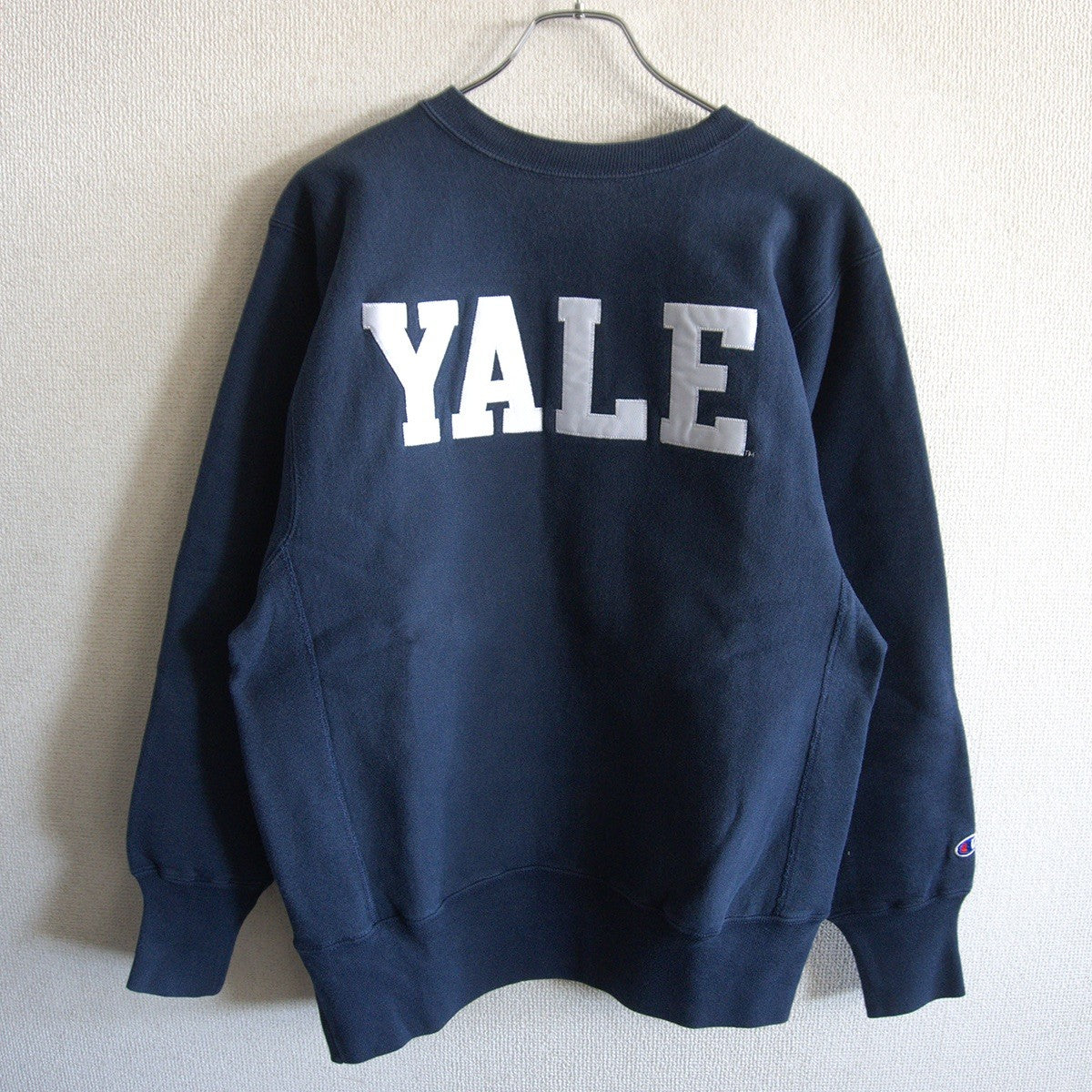 CHAMPION 90s YALE Reverse Weave College Sweatshirt Size M