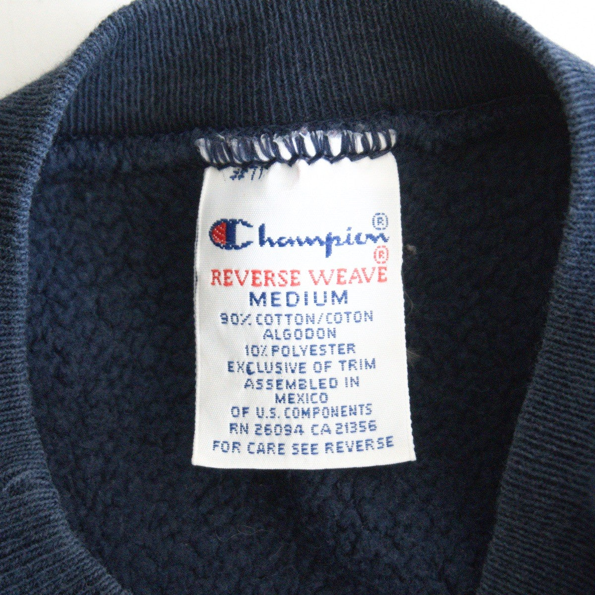 CHAMPION 90s YALE Reverse Weave College Sweatshirt Size M