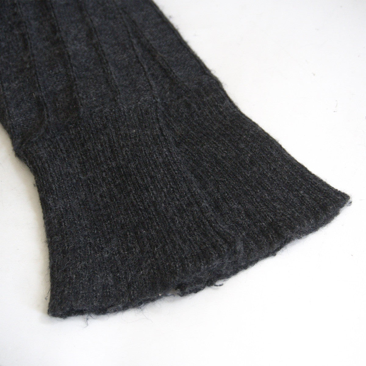 COMME des GARCONS HOMME 90s High Neck Black Knit