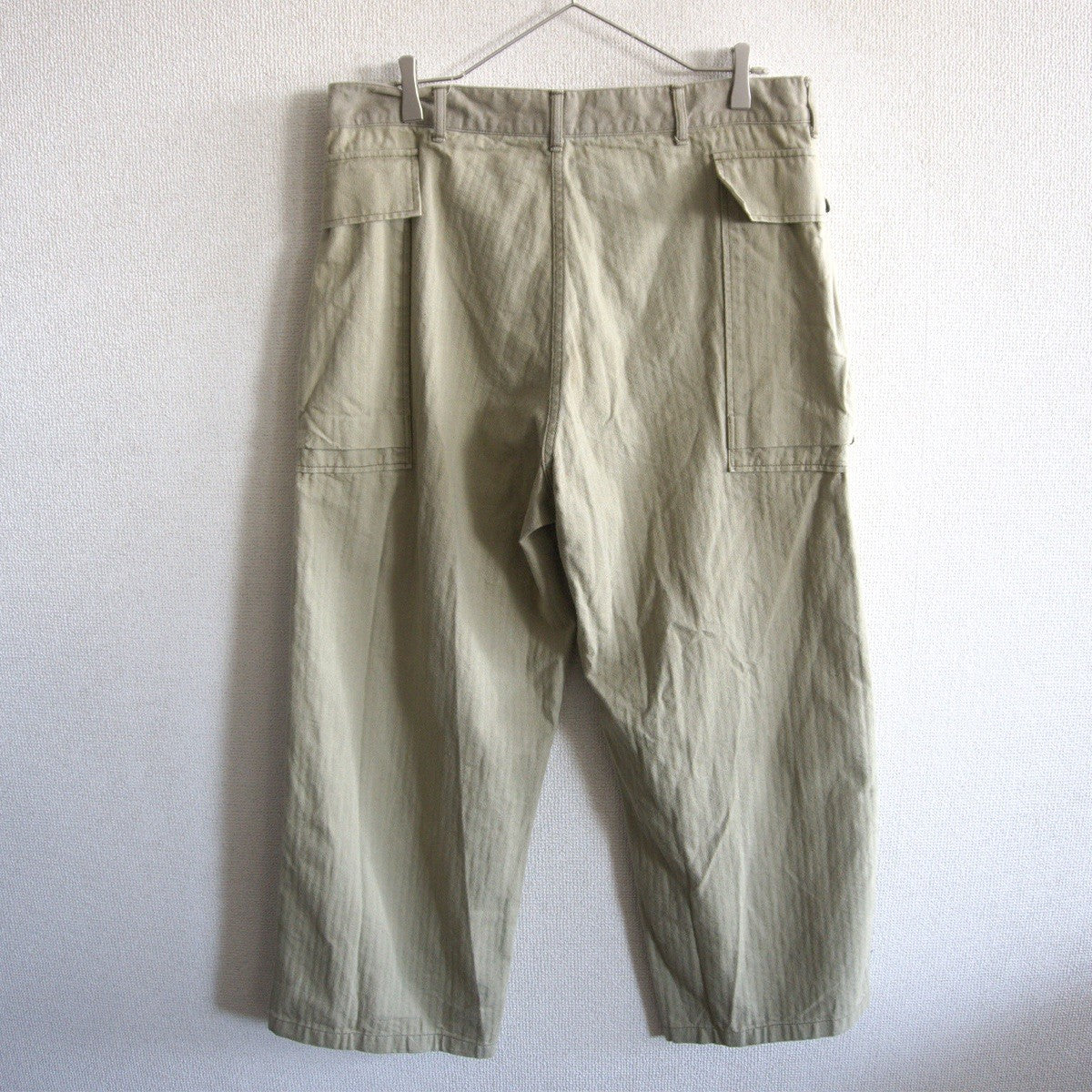 WAREHOUSE US Army Herringbone Cargo Pants Size 34