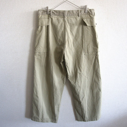 WAREHOUSE US Army Herringbone Cargo Pants Size 34
