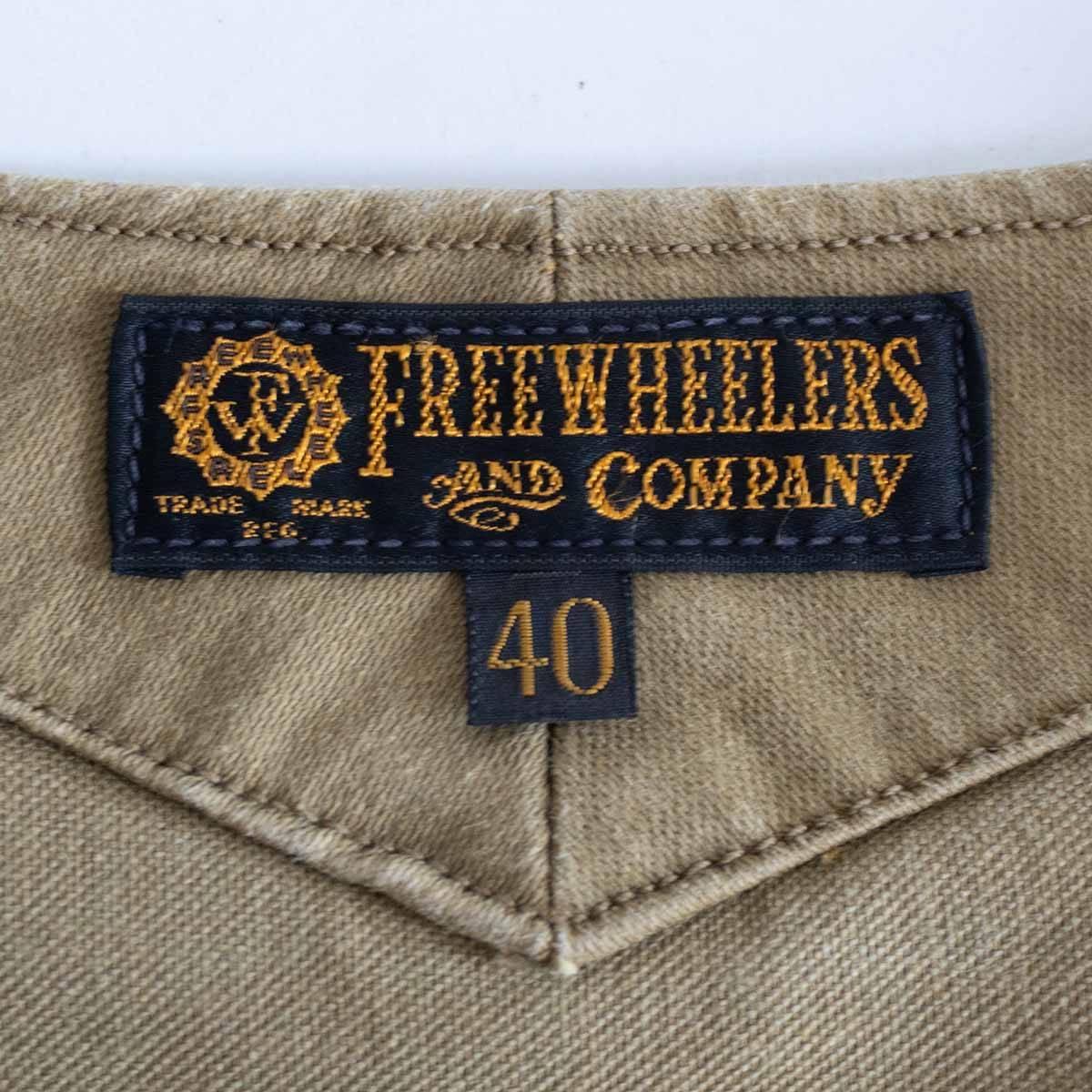 FREEWHEELERS Speed Engineer Sleeveless Coat Vest Size 40