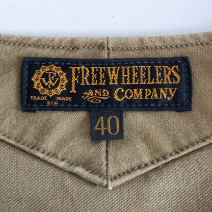 FREEWHEELERS Speed Engineer Sleeveless Coat Vest Size 40