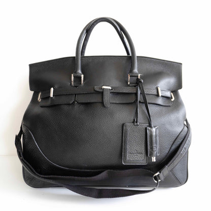 PELLE MORBIDA Maiden Voyage Black Boston Bag Size ONE SIZE