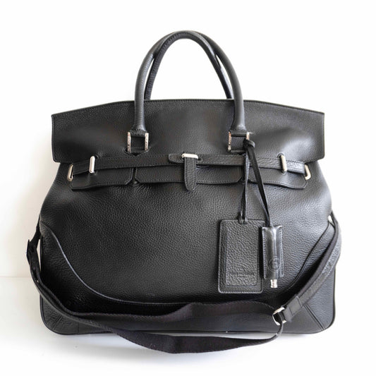 PELLE MORBIDA Maiden Voyage Black Boston Bag Size ONE SIZE