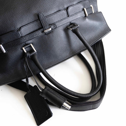 PELLE MORBIDA Maiden Voyage Black Boston Bag Size ONE SIZE