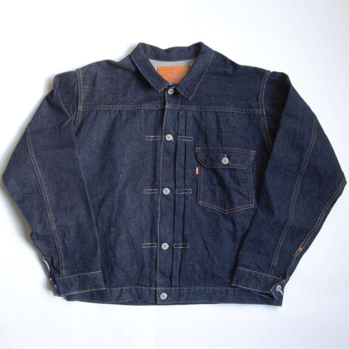 LEVI'S Dark Wash 506XX Big E First Type Denim Jacket Size 44