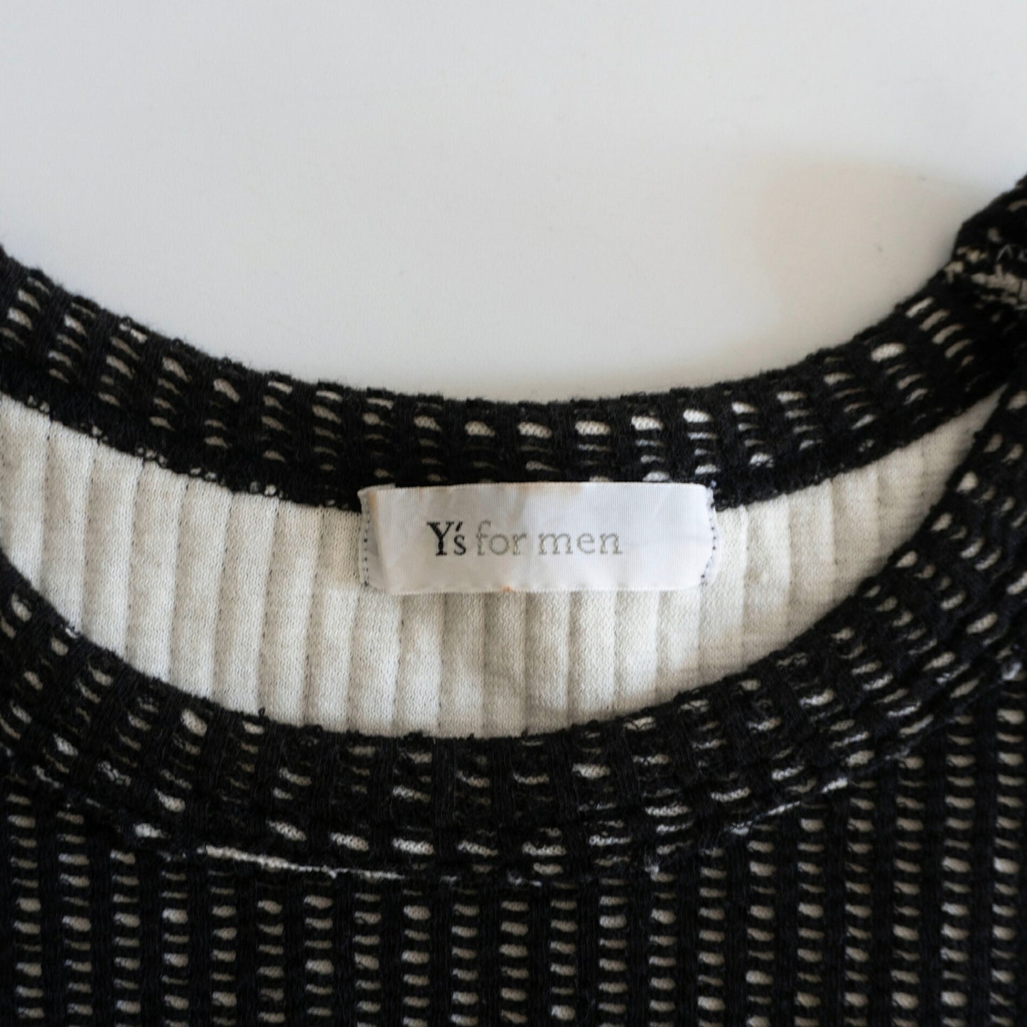 Y's for men Archive Cotton Crew Neck Knit