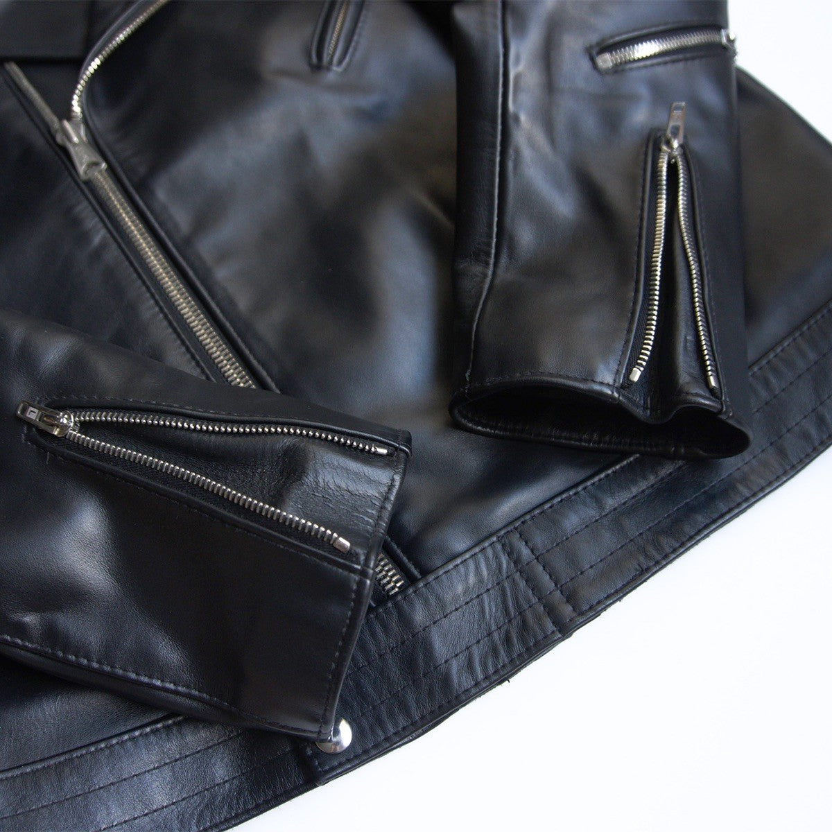 Lewis Leathers Horsehide Cyclone Leather Jacket Size 44