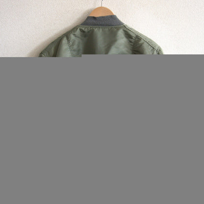 ALPHA INDUSTRIES USA Made MA-1 Nylon Bomber Jacket Size XL