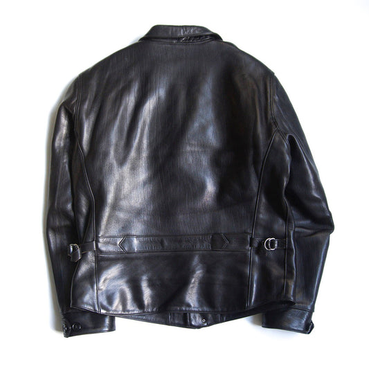 FINE CREEK LEATHERS 30s Horsehide Leather Jacket Size 44