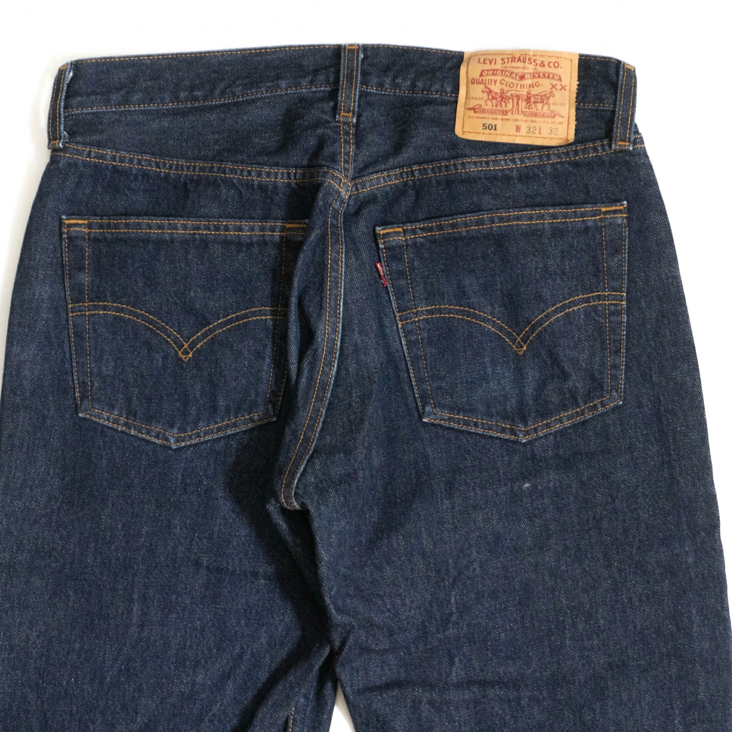 LEVI'S 90s USA Made 501 Denim Jeans Size 32×32