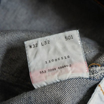 LEVI'S 90s USA Made 501 Denim Jeans Size 32×32