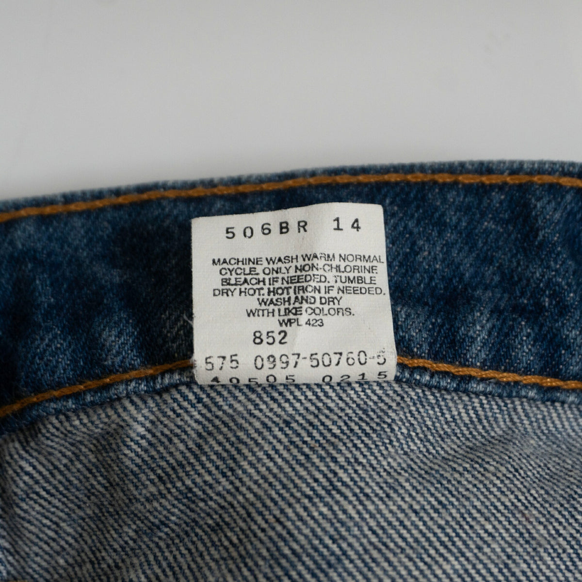 LEVI'S 90s 505 Made in USA Denim Jeans Size 34×30