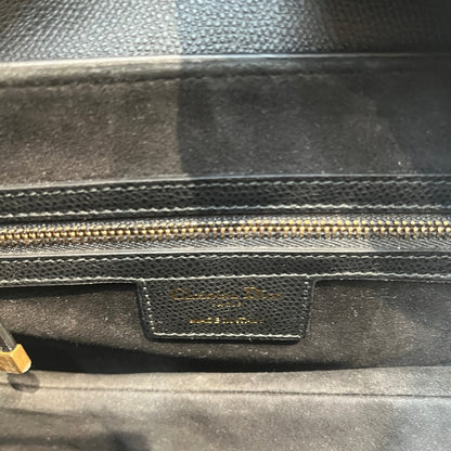 DIOR Saddle Strap Handbag Black Size ONE SIZE