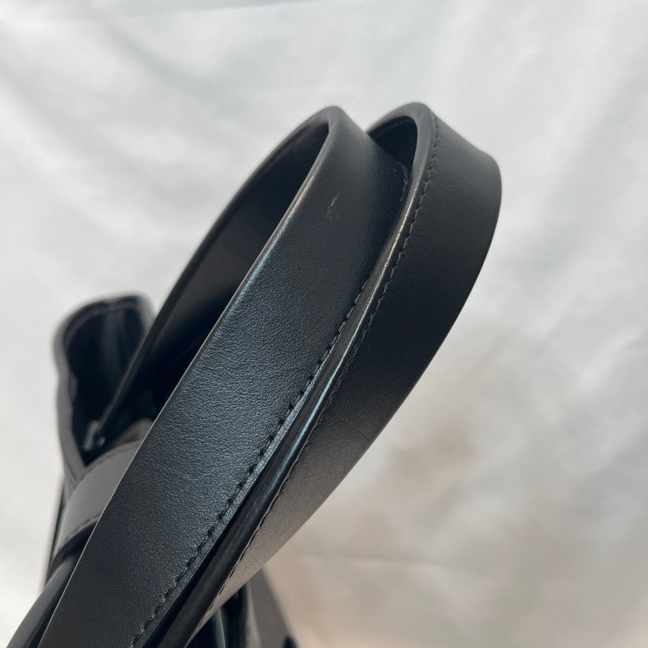 LOUIS VUITTON Saumur Monogram Eclipse Tote Bag Black