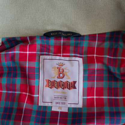 BARACUTA G9 Wool Harrington Swingtop Jacket Size 46