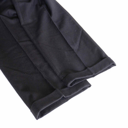 GIORGIO ARMANI 80s-90s Black 2-Pleat Trousers Size 52