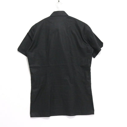 RAF SIMONS 06SS Icarus Button Down Shirt Black Size 46