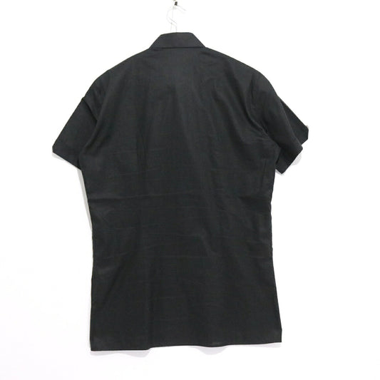 RAF SIMONS 06SS Icarus Button Down Shirt Black Size 46