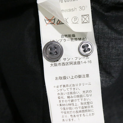RAF SIMONS 06SS Icarus Button Down Shirt Black Size 46